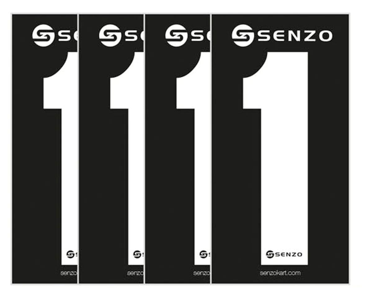 Kart Numbers / 4 Numbers in a packet