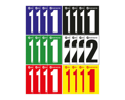 Kart Numbers / 4 Numbers in a packet