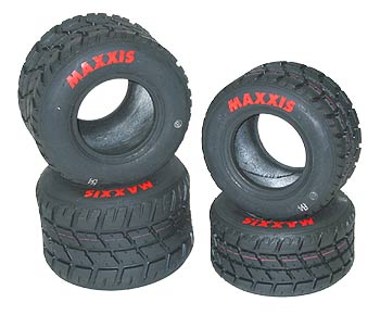 Set of Maxxis New Age Wet Tyres